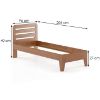 Obrazek Łóżko Buk LK189–90x200 cherry