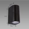 Obrazek Lampa Gamp 2xGU10 C Black 04017 K1
