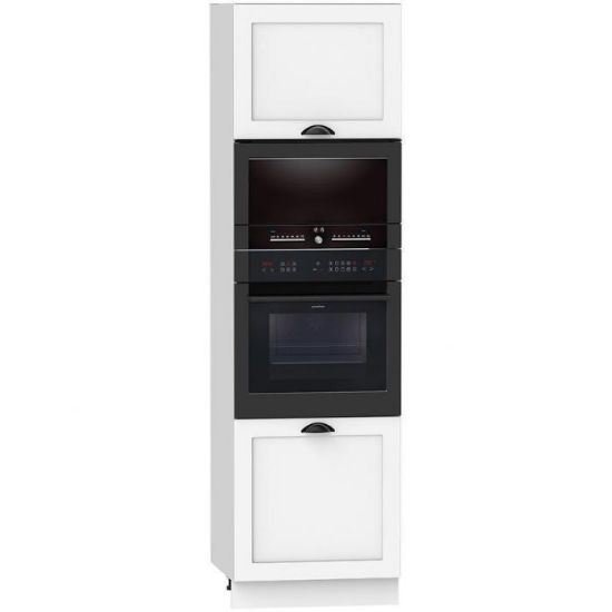 Obrazek Szafka Kuchenna Adele D60pk Mv 2133 Pl Biały Groszek/Bi