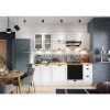 Obrazek Szafka Kuchenna Adele D60pk Mv 2133 Pl Biały Groszek/Bi