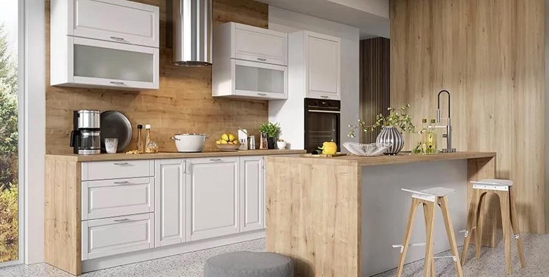 Co położyć na ścianę w kuchni między szafkami?