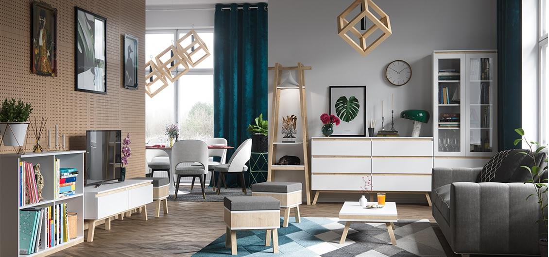 Komoda do salonu w stylu skandynawskim. Jaką wybrać?