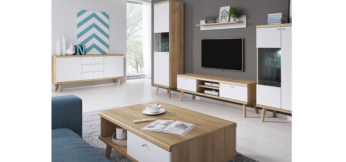 Meble do salonu w stylu skandynawskim - kilka pomysłów na aranżację