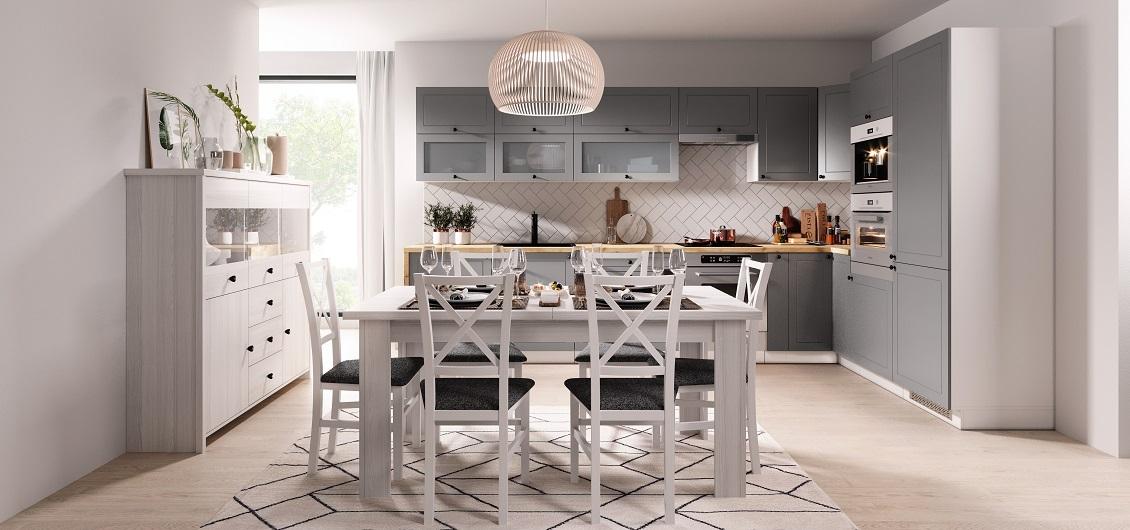 Salon z aneksem kuchennym - skuteczne pomysły na harmonijne połączenie