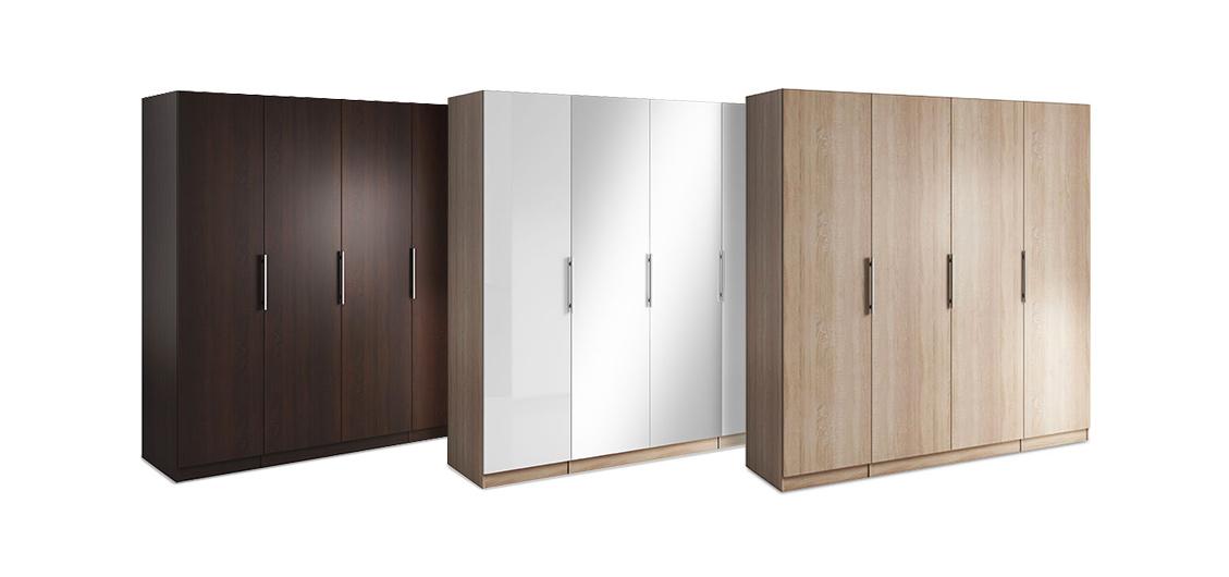 Szafy czterodrzwiowe - funkcjonalność i pojemność