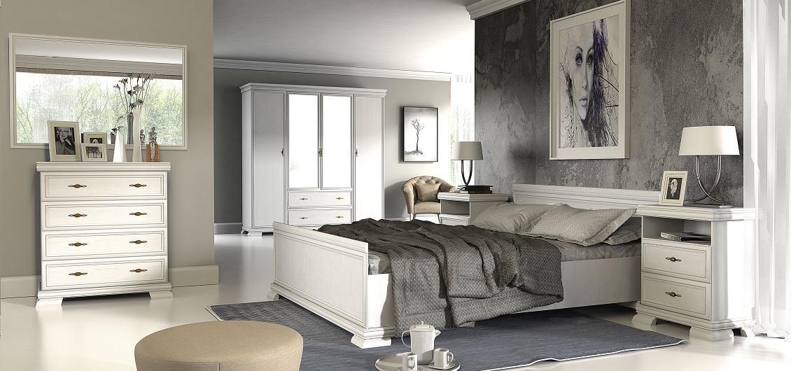 Sypialnia Kora biały