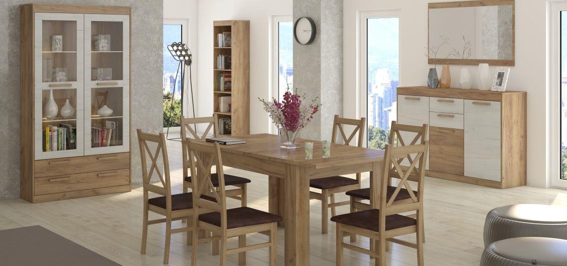 System Maximus craft złoty/craft biały