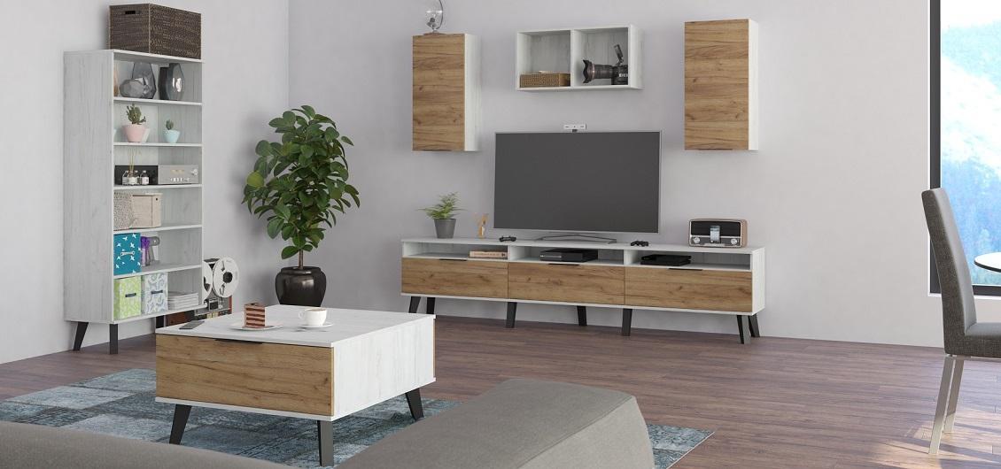 System Sven craft biały/craft złoty