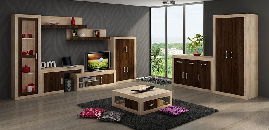 System Verin w kolorze Sonoma Jasna/Sonoma Ciemna