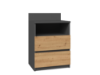 Obrazek Komoda Umo P1 antracyt/dąb artisan