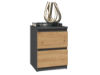 Obrazek Komoda Umo P2 antracyt/dąb artisan
