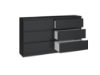 Obrazek Komoda Umo P6 140 (czarny)