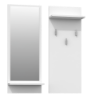 Obrazek Wieszak Globus (biały)