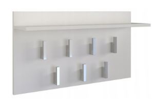 Obrazek Wieszak z półką Zefir (biały)