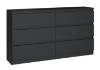 Obrazek Komoda Umo P6 140 (czarny)