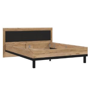 Obrazek Łóżko 182 Nemezy dąb catania/czarny