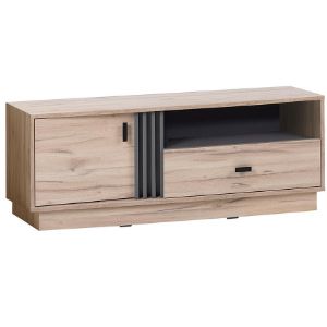 Obrazek Szafka RTV Allmo AL5 dąb estana jasny/antracyt