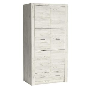 Obrazek Szafa Indianapolis 2D I1 kraft biały