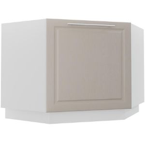 Obrazek Szafka kuchenna Emporium d12r/90 grey stone/kor.biały