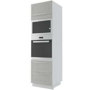 Obrazek Szafka kuchenna Emporium D14RU/2M 286 light grey stone/biały