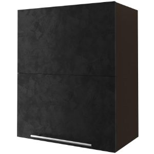 Obrazek Szafka kuchenna Malmo Ares black W8B/60 HK AVENTOS korpus lava