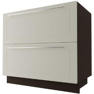 Obrazek  Szafka kuchenna D2E/90/1E Quantum vanilla mat/lava 