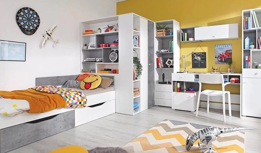 System Sigma I biały lux/beton