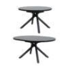 Obrazek  Stół Draco B10038-120(160)X120 czarny mat 