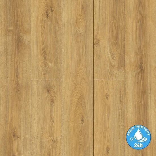 Obrazek Panele podłogowe wodoodporne Dąb Tajlandia 8 mm AC5 Holiday Aqua Block 24h 40164