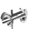Obrazek Bateria wannowa z zestawem wannowym Rea Lungo chrom