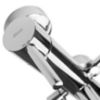 Obrazek Bateria wannowa z zestawem wannowym Rea Lungo chrom