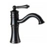 Obrazek Bateria umywalkowa Rea Vintage czarna