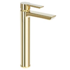 Obrazek Bateria umywalkowa wysoka Rea Argus złota