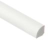 Obrazek Ćwierćwałek PCV 13x13x2500mm biały
