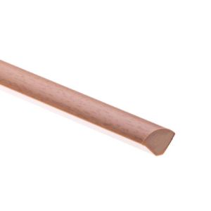 Obrazek Ćwierćwałek PCV 13x13x2500mm buk