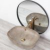 Obrazek  Umywalka nablatowa Freja Beige Matt 