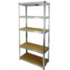 Obrazek  Regał Magazynowy Metalowy STABIL175 II ocynkowany 180x90x40cm – 5 półek/175kg 