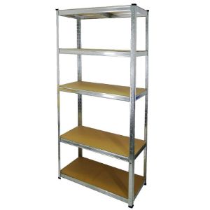 Obrazek  Regał Magazynowy Metalowy STABIL175 II ocynkowany 180x90x40cm – 5 półek/175kg 