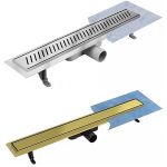 Odwodnienia liniowe, odpływy prysznicowe