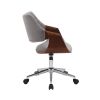 Obrazek Fotel pracowniczy Soft orzech/popiel