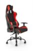 Obrazek Fotel gabinetowy Dark czerwony/czarny