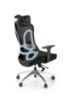 Obrazek Fotel gabinetowy Faux czarny