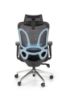 Obrazek Fotel gabinetowy Faux czarny