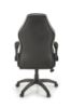 Obrazek Fotel gabinetowy Henry czarny/popielaty