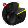 Obrazek Fotel gamingowy Hz-Force 6.2 Black RGB 