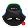 Obrazek Fotel gamingowy Hz-Force 6.2 Black RGB 