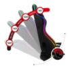 Obrazek Fotel gamingowy HZ-Force 6.2 Mesh RGB 