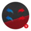 Obrazek  Fotel gamingowy Hz-Force 6.2 Red Mesh 