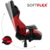 Obrazek  Fotel gamingowy Hz-Force 6.2 Red Mesh 