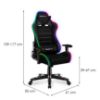 Obrazek Fotel gamingowy HZ-Ranger 6.0 RGB Mesh 